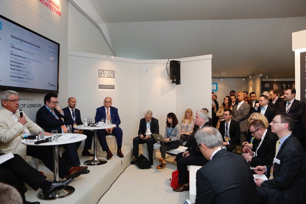 MIPIM London Stand panel session